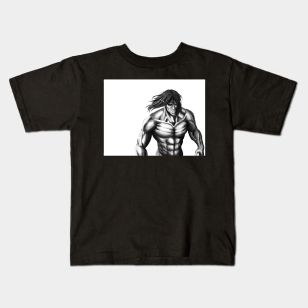 Attack Titan Kids T-Shirt by MarsivNayr